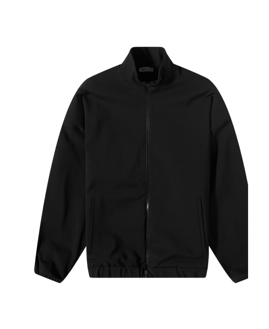 Fear Of God Eternal Zip-up Track Jacket In Black
