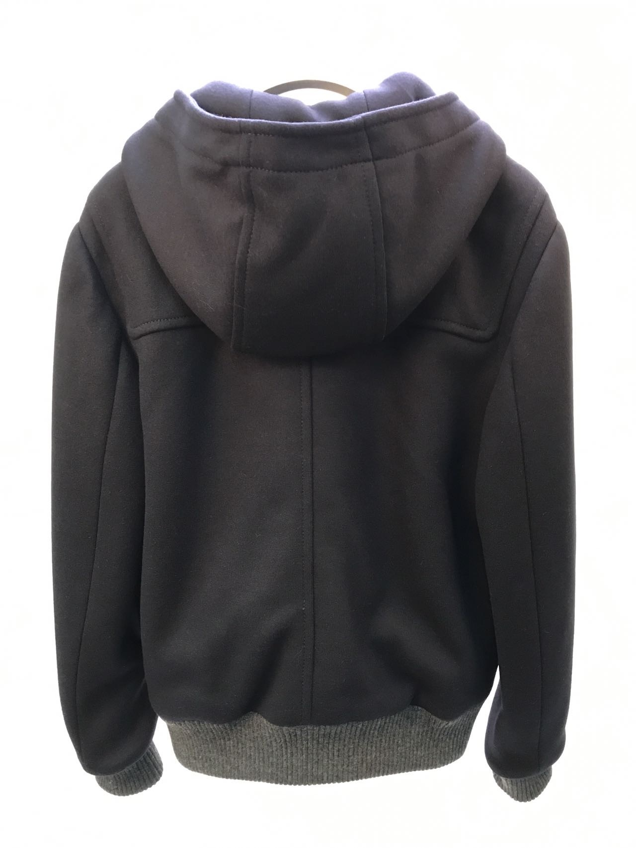 Iceberg Short-style Casual Jacket With A Hat In Black