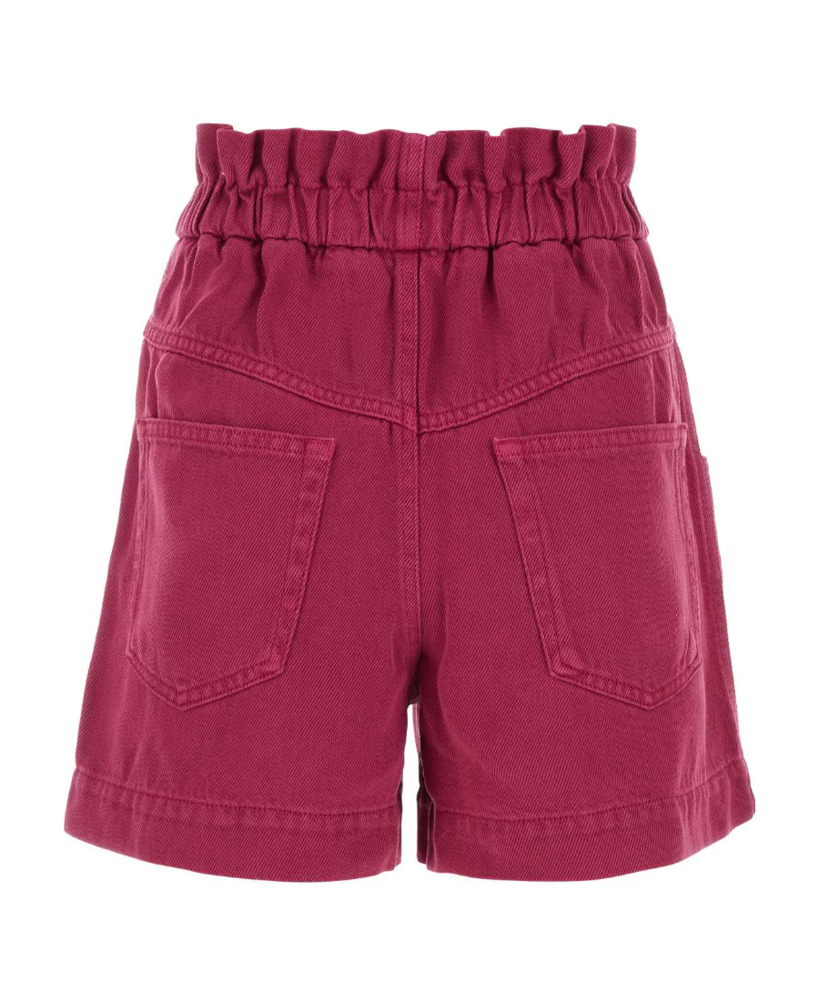 Isabel Marant Étoile Isabel Marant Etoile Tyrian Purple Cotton Ferdini Bermuda Shorts In Red