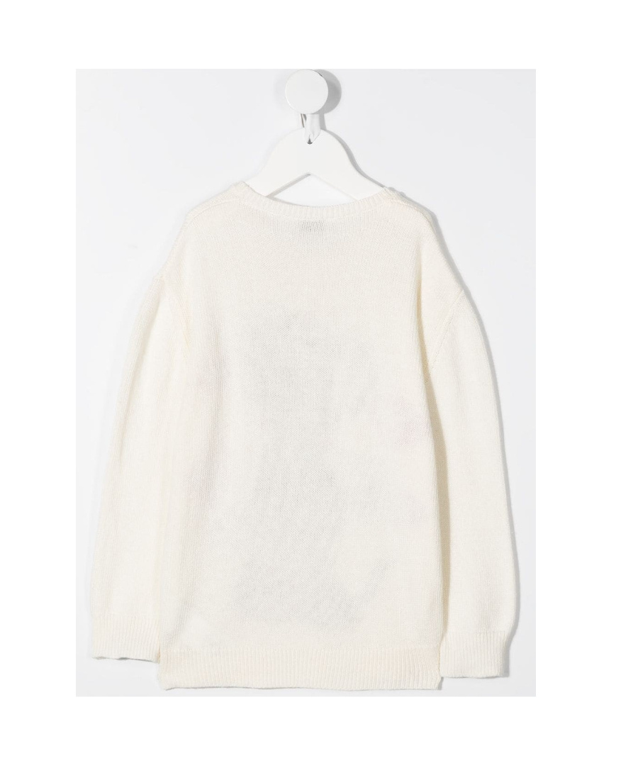 Monnalisa Minnie Mouse Jumper In White