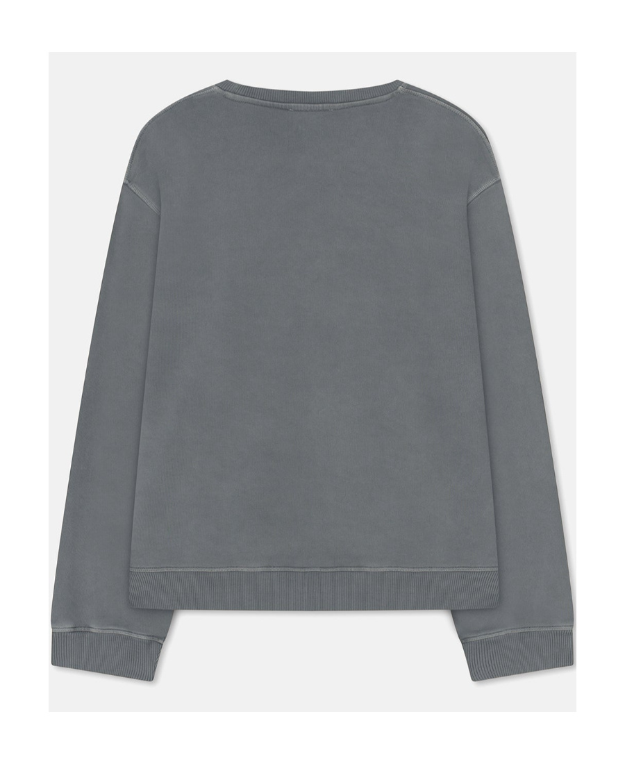 Nanushka Logo-embroidered Sweatshirt In Gray