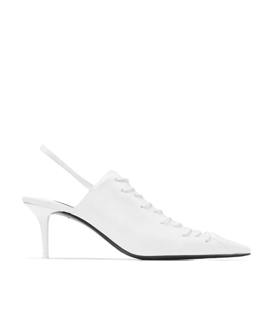 Jimmy Choo X Jean Paul Gaultier 60 Exposed Heels In White