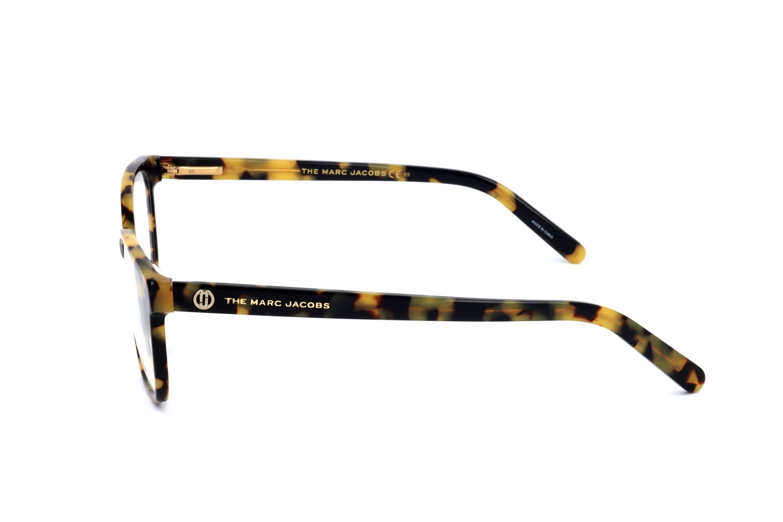 Marc Jacobs Eyewear Rectangular Frame Glasses In Black