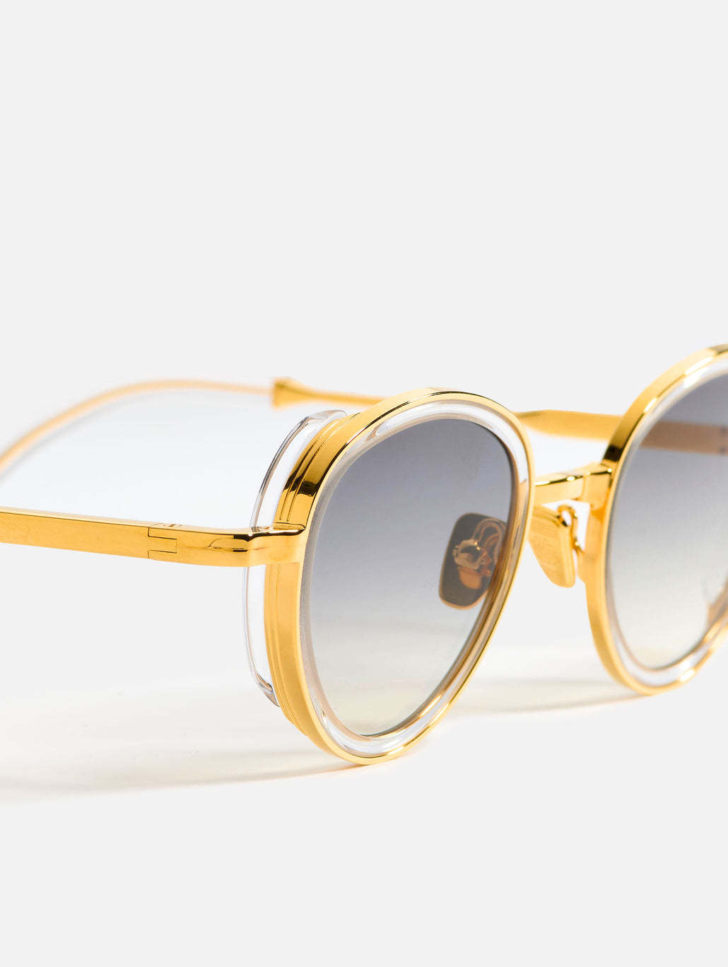 John Dalia Full Frame Sunglasses In Gray
