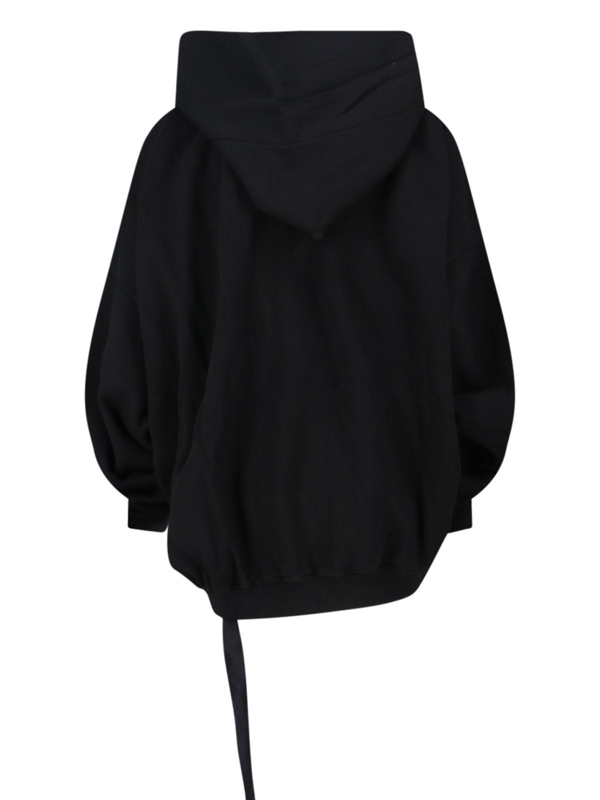 Rick Owens Drkshdw Zip-up Hoodie In Black