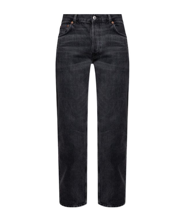 Shop Samsoe & Samsoe Sataylor Jeans In Black