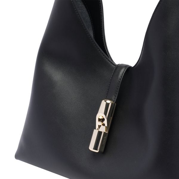 Furla Small Goccia Shoulder Bag In Black