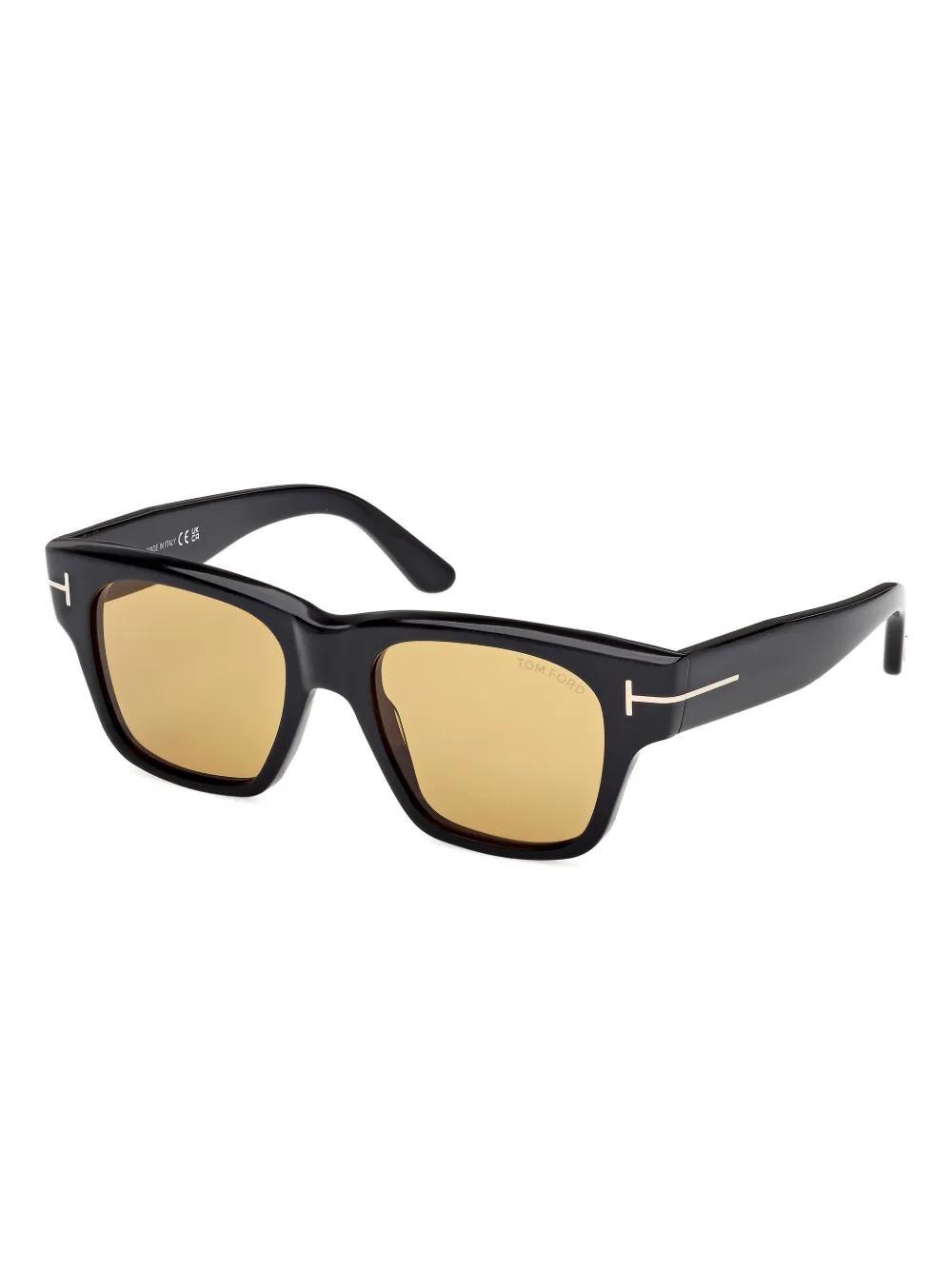 Tom Ford Eyewear Square Frame Sunglasses In Neutral