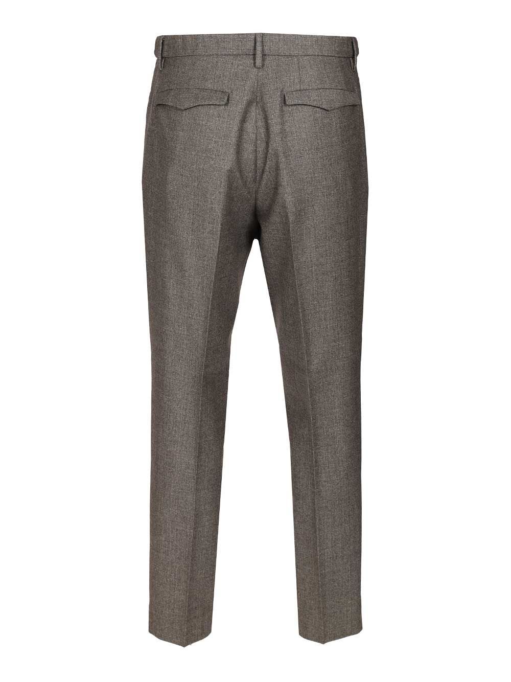 Barena Venezia Logo Casual Pants In Brown