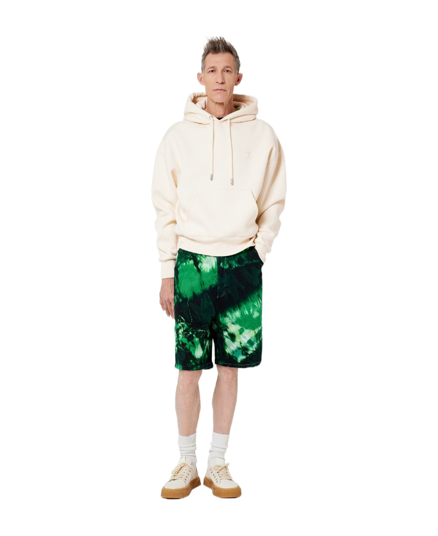 Shop Ami Alexandre Mattiussi Alex Fit Short Pants In Green