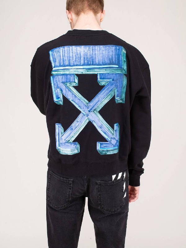 Off-white Fw20 Marker Arrows Pullover Men Black