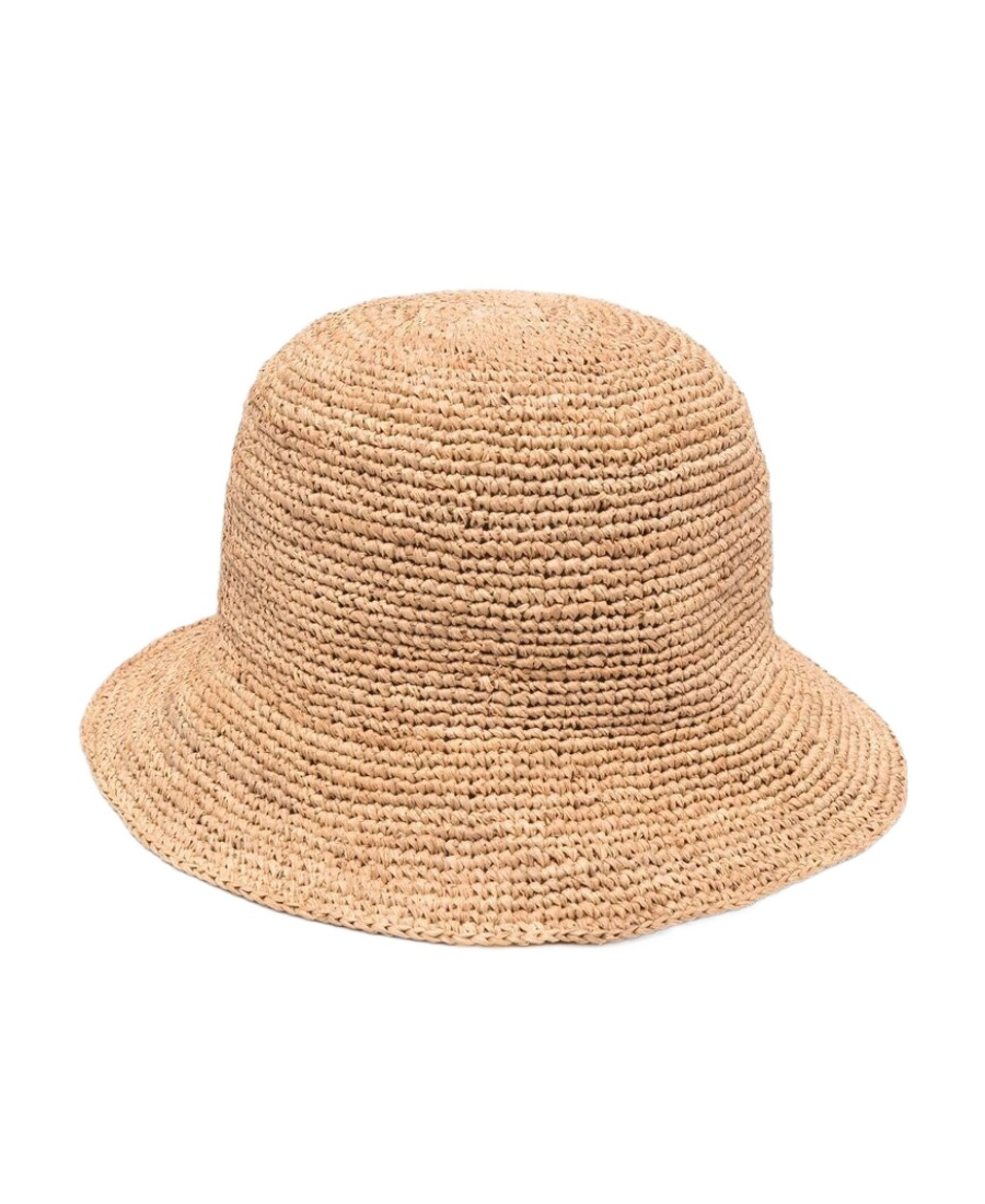 Ibeliv Andao Raffia Tea Hat In Nude