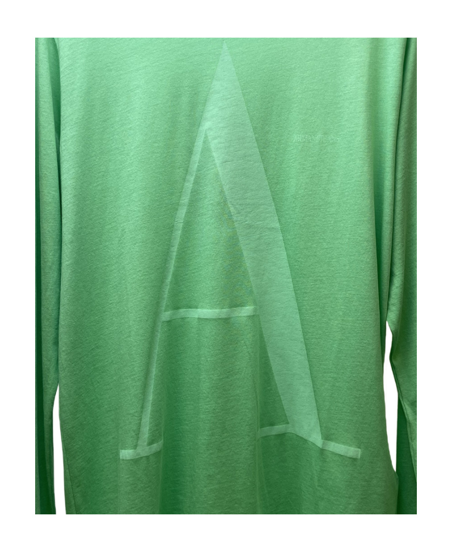 ARMANI JEANS LOGO T-SHIRT WITH ROUND NECK