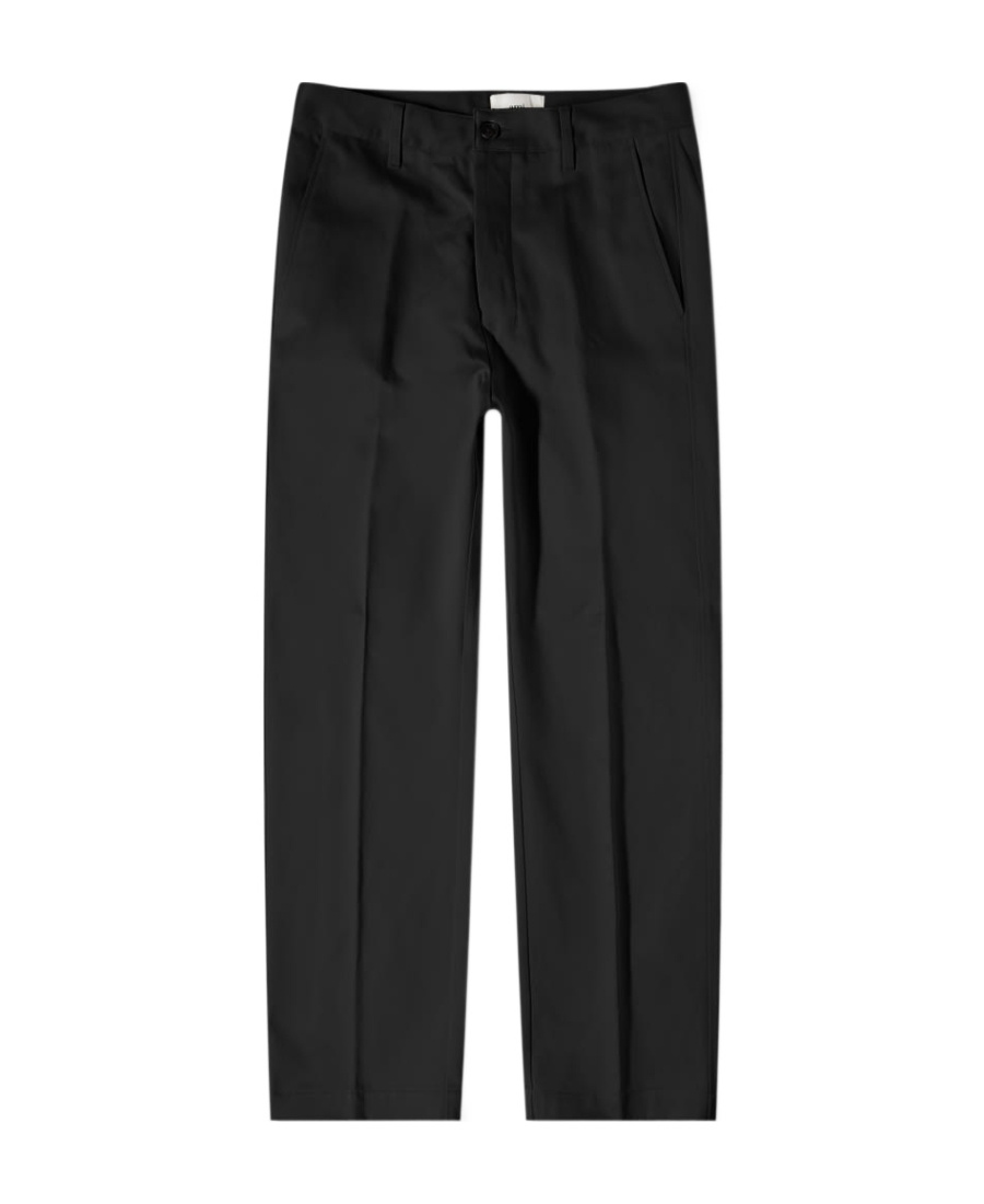 AMI ALEXANDRE MATTIUSSI TAILORED STRAIGHT-LEG TROUSERS 