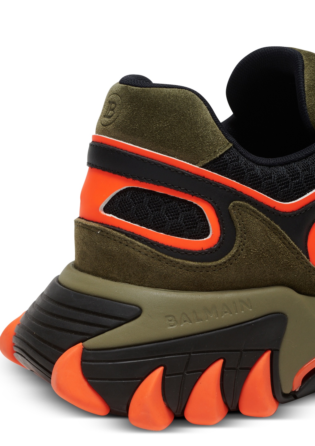 Balmain B-east Chunky Sneakers In Black