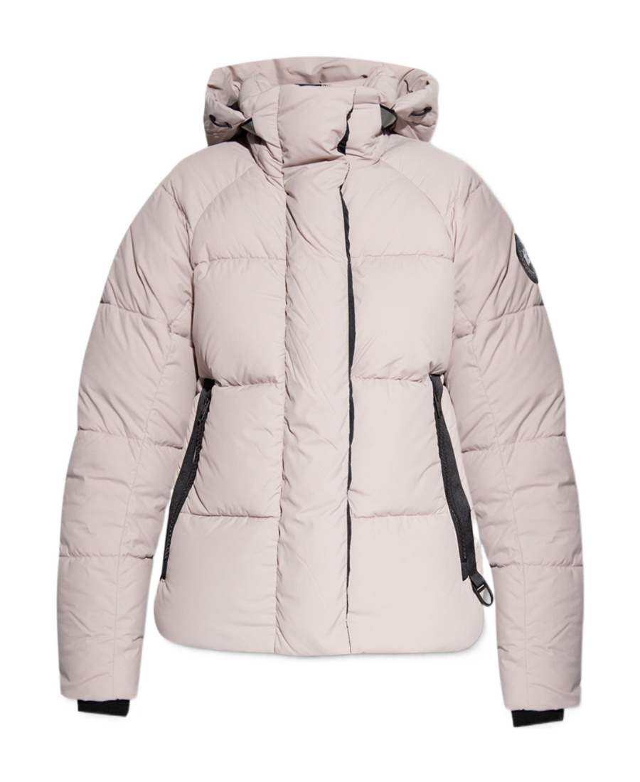 Canada Goose Hooded Quilted Down Jacket In Pink