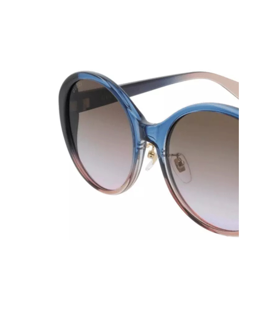 Gucci Logo Details Sunglasses In Multicolor