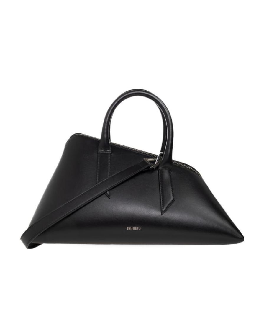 Attico Sunday Triangle Tote Bag In Black