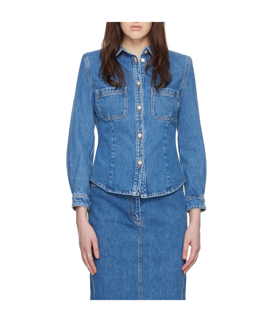 MAGDA BUTRYM LONG-SLEEVED DENIM SHIRT 