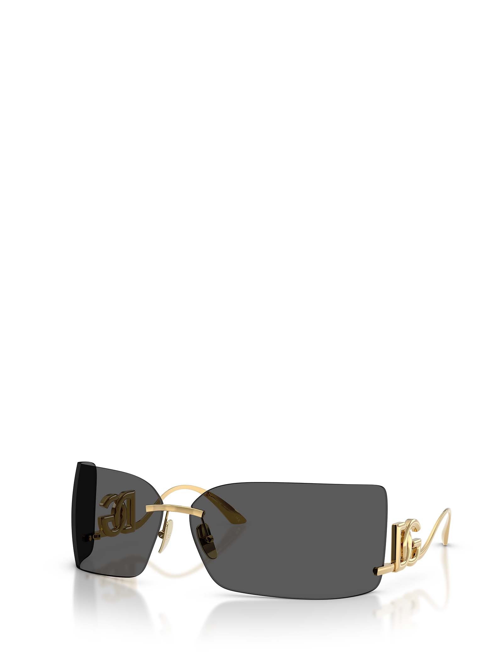 Dolce & Gabbana Dolce Gabbana Eyewear Rectangular Frame Sunglasses