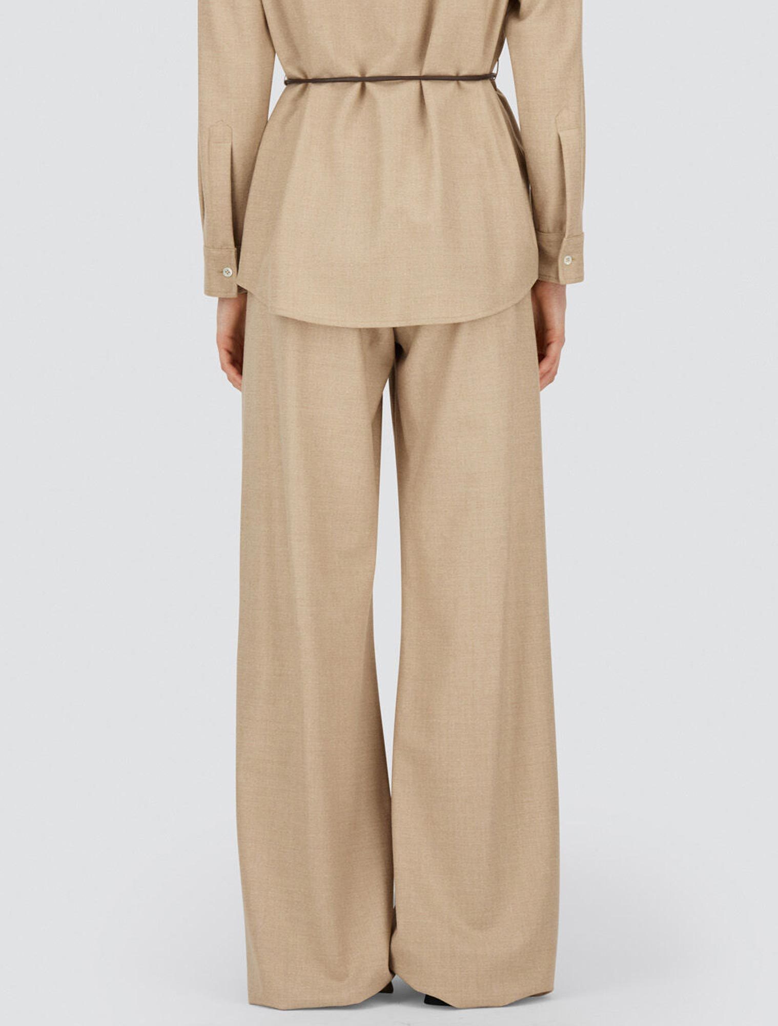 Herno Bi-stretch Lurex Wool Trousers In Pattern