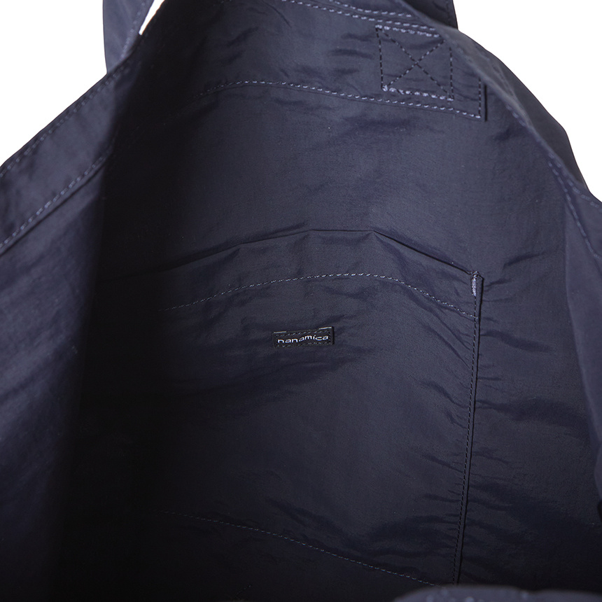 Nanamica Logo Shoulder Bag In Blue