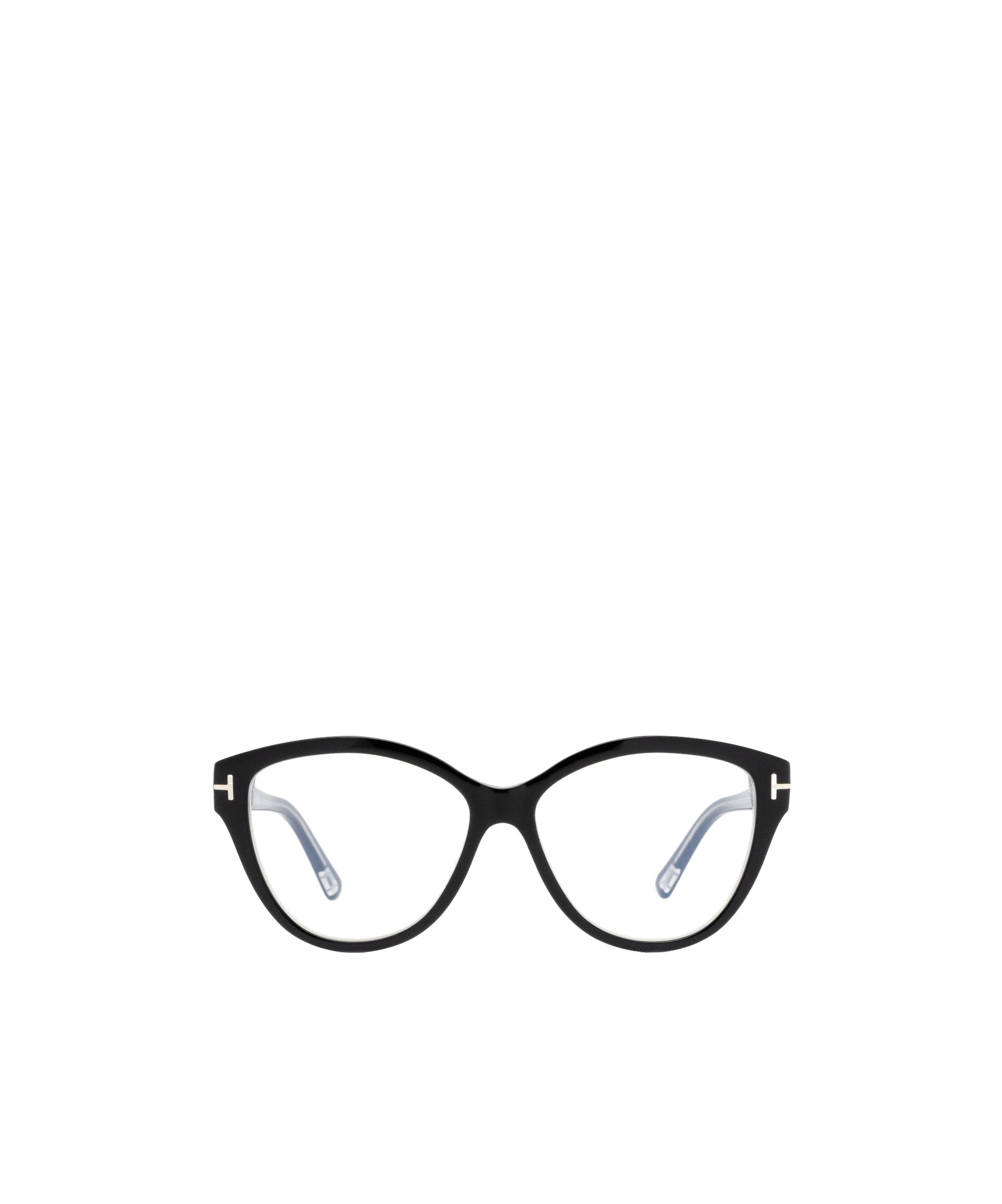 Tom Ford Eyewear Cat-eye Frame Glasses In Black