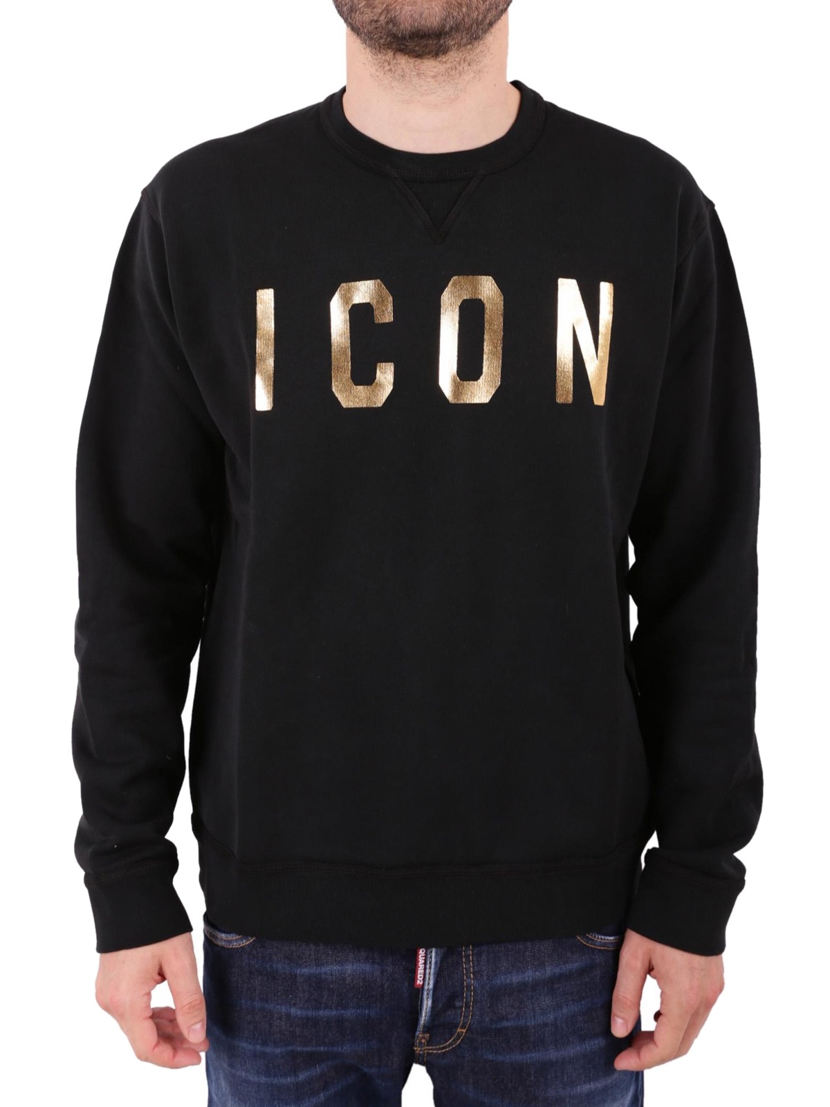 Dsquared2 Logo Sweater In Black