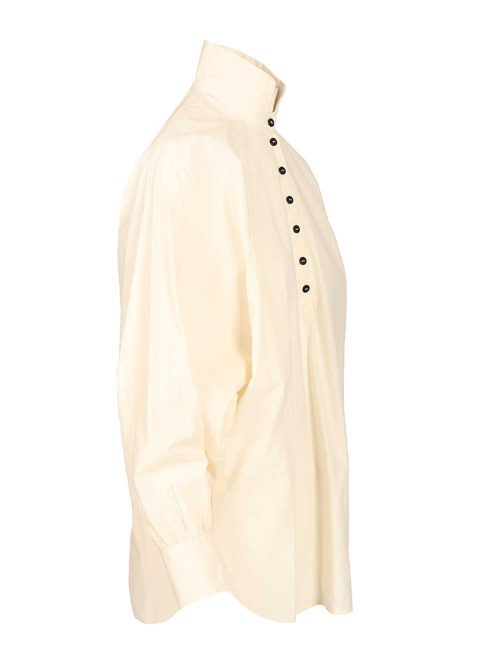 Barena Venezia A Silhouette Blouse In Neutral