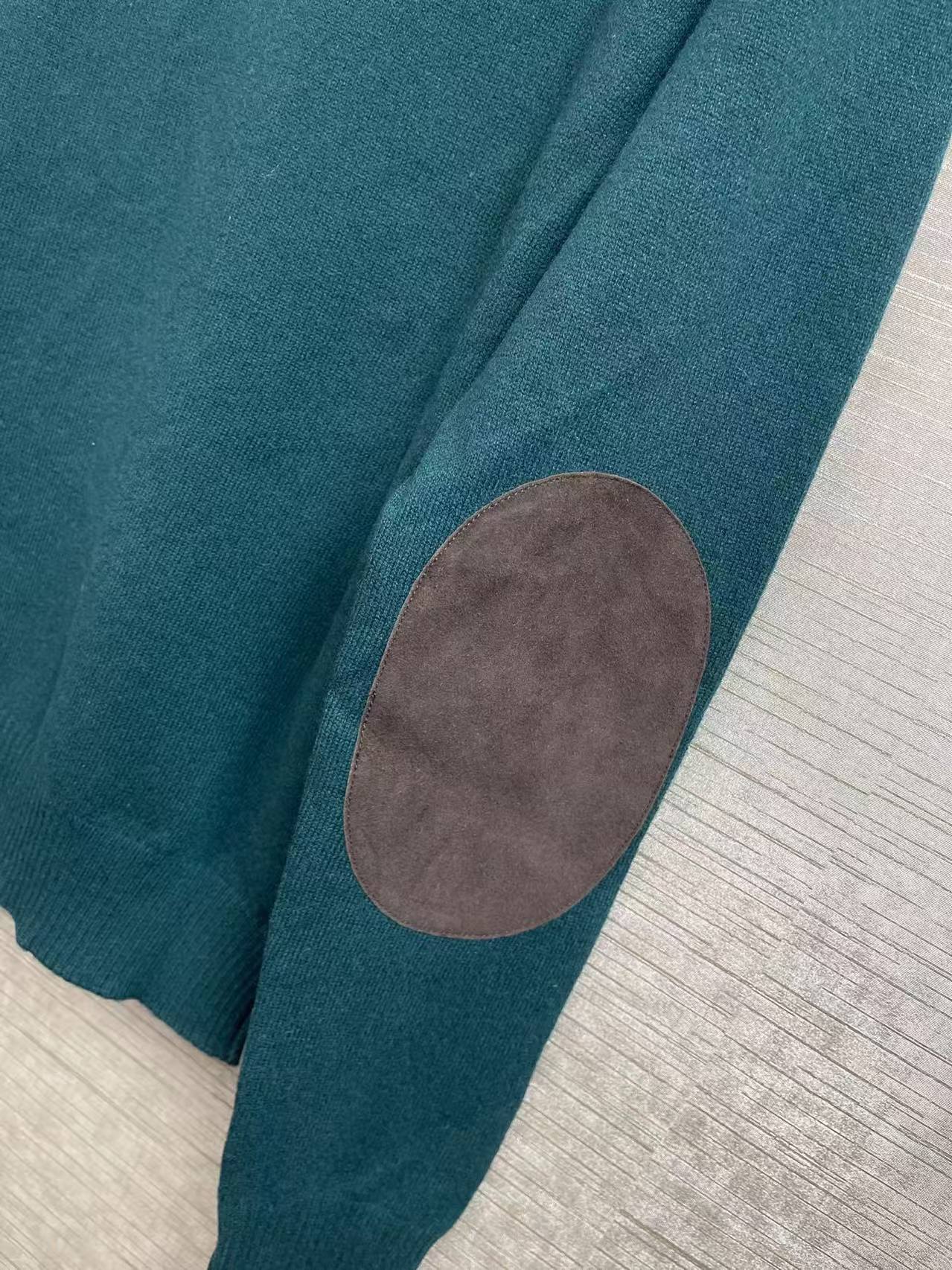 Miu Miu Zipper Cardigan In Blue