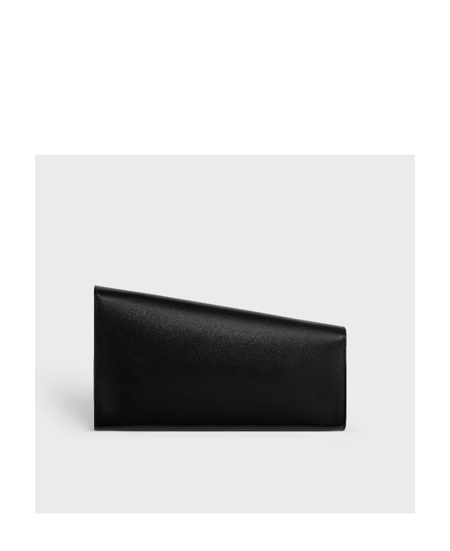 Celine Logo Hand-held Bag In Black