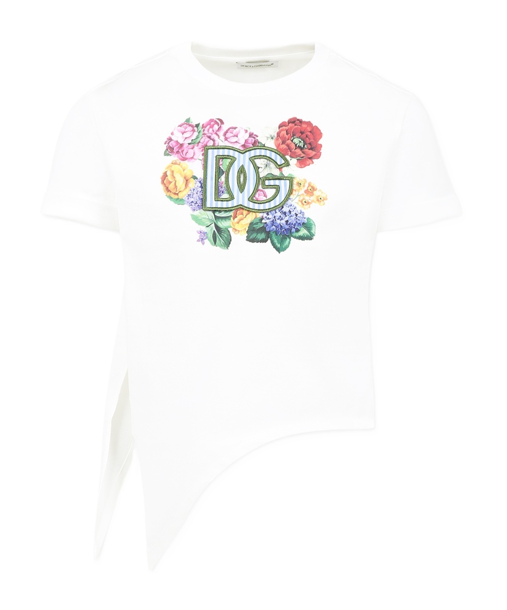Dolce & Gabbana Short-sleeved T-shirt In White