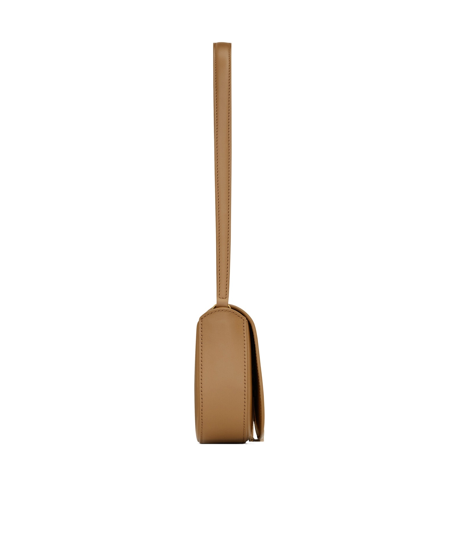 Saint Laurent Mini Voltaire Shoulder Bag In Brown
