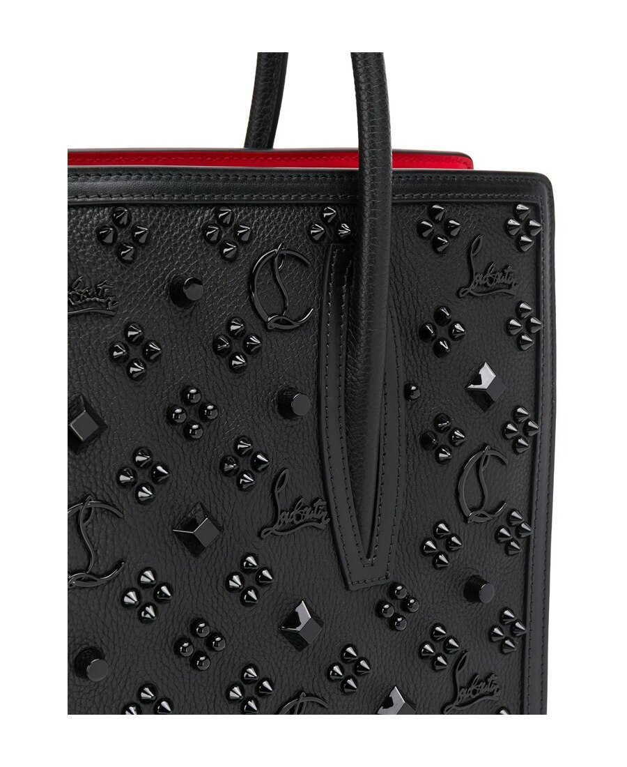 Christian Louboutin Paloma Medium Top Handle Bag In Black