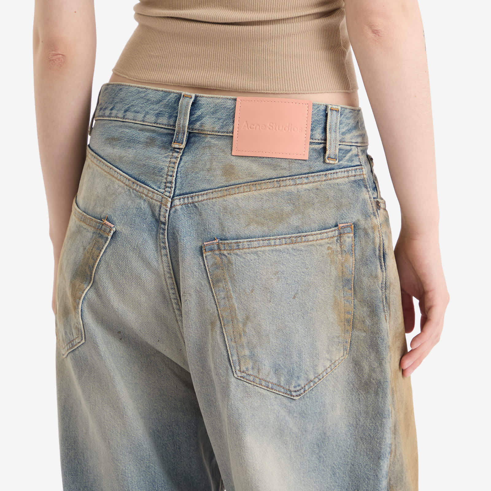 Acne Studios 2023 Penicillin Low Waist Baggy Jeans
