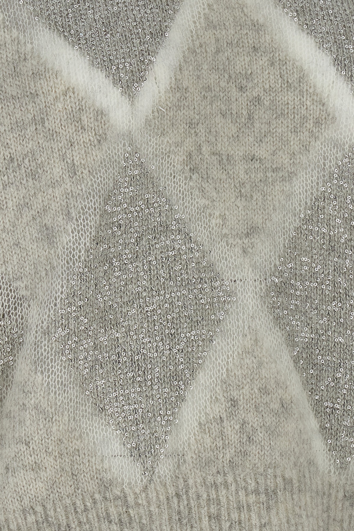 BRUNELLO CUCINELLI ARGYLE CHECK SWEATER