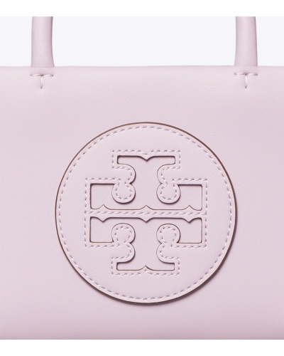 Tory Burch Mini Ella Bio Tote In Purple