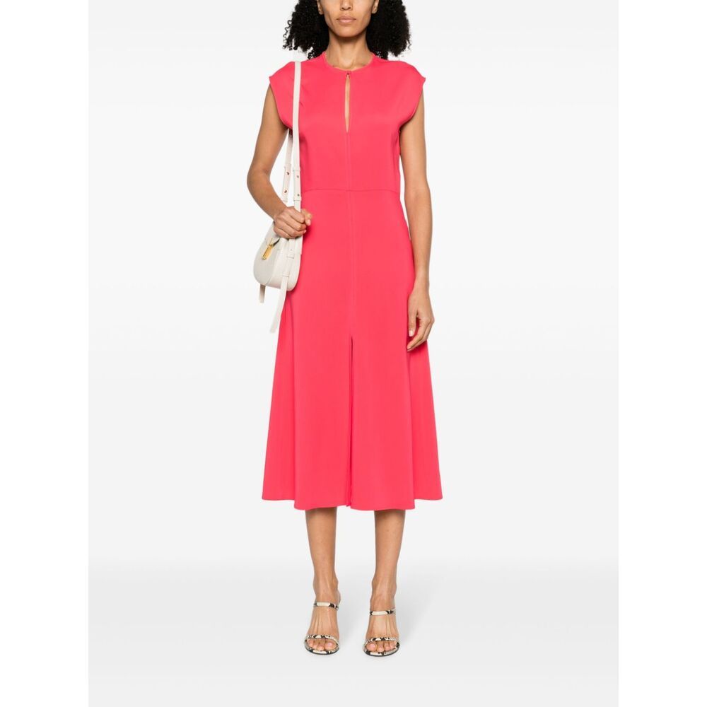 FORTE FORTE KEYHOLE NECKLINE DRESS