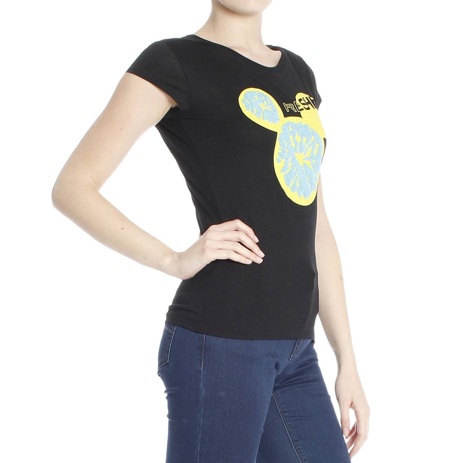 Iceberg Round-necked Logo T-shirt In Black