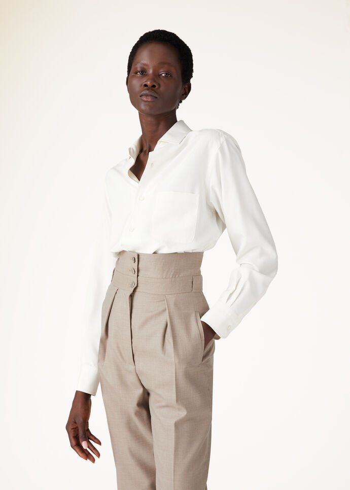 Loro Piana André Button-down Shirt In White