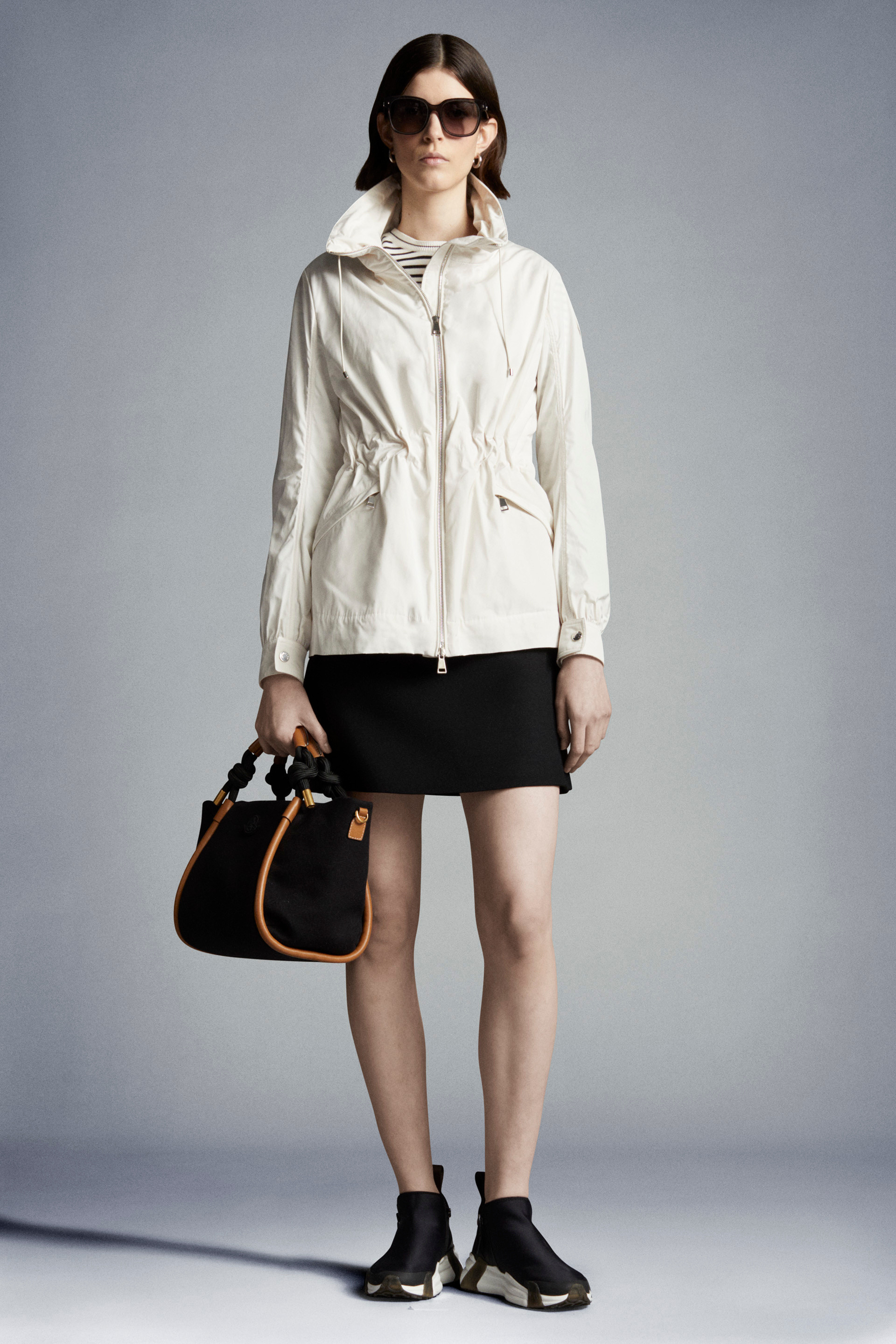 Moncler Enet Parka Jacket In Multi