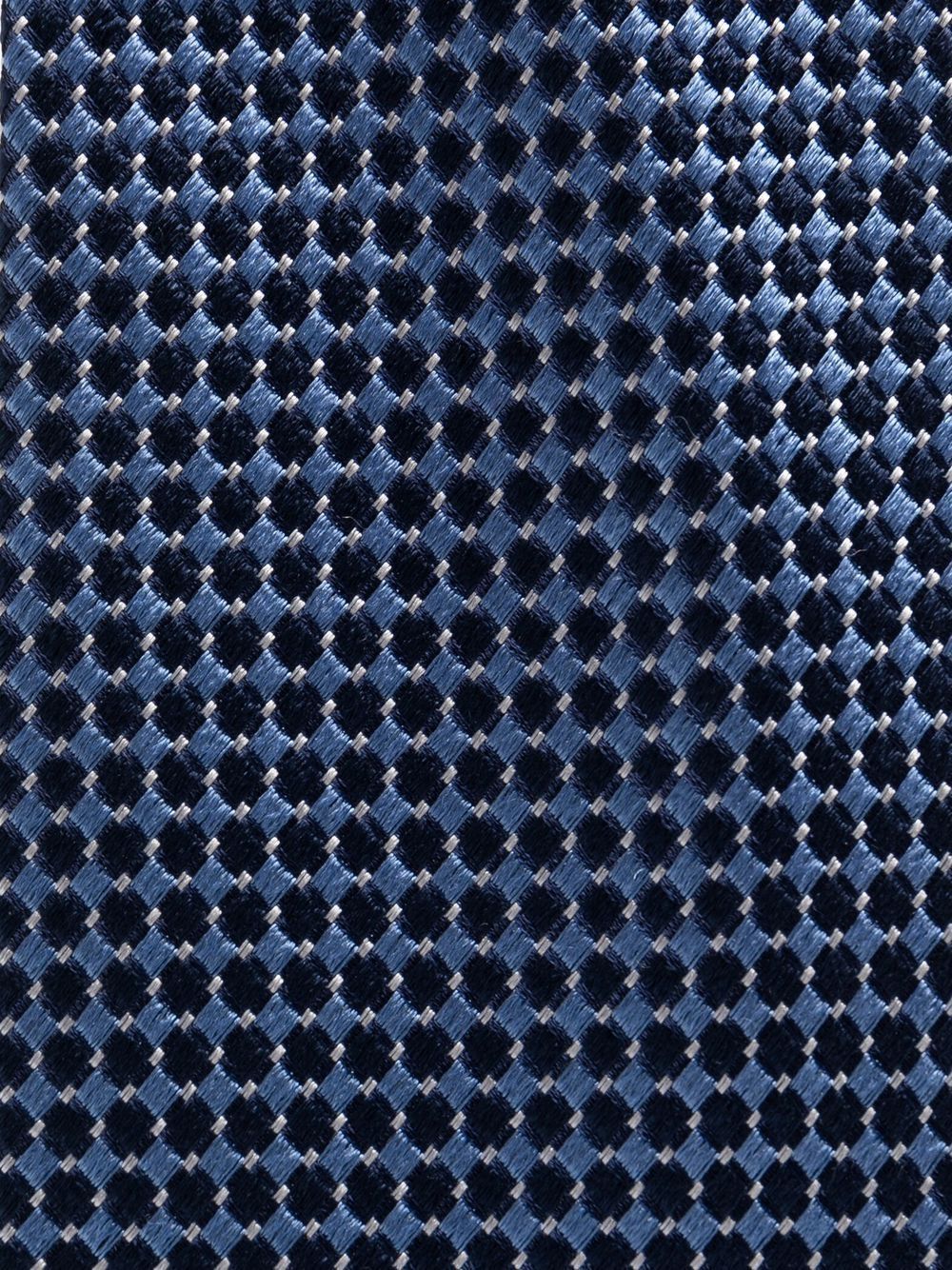 Corneliani Geometric Embroidered Tie
