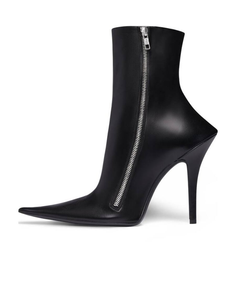 Balenciaga Stivaletti Witch 110 Mm Da Donna In Nero In Black