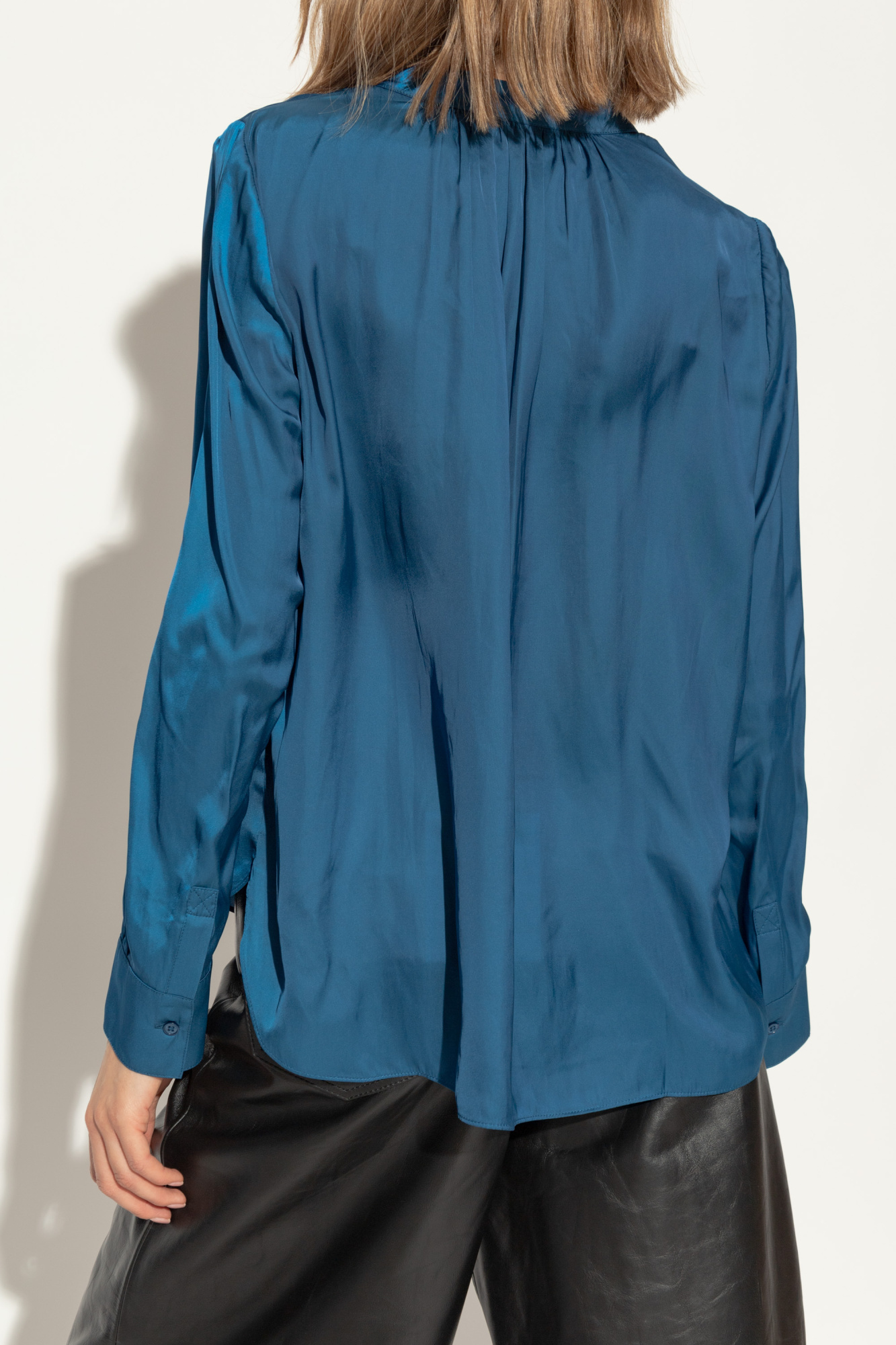 Zadig & Voltaire Long-sleeved Shirt In Blue