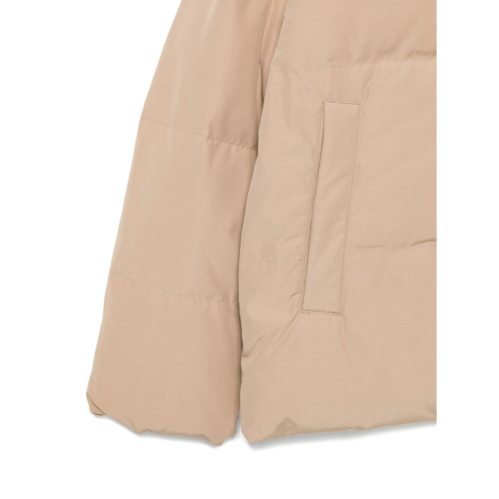 Canada Goose Beige Polyester Blend Bayview Down Jacket In Neutral