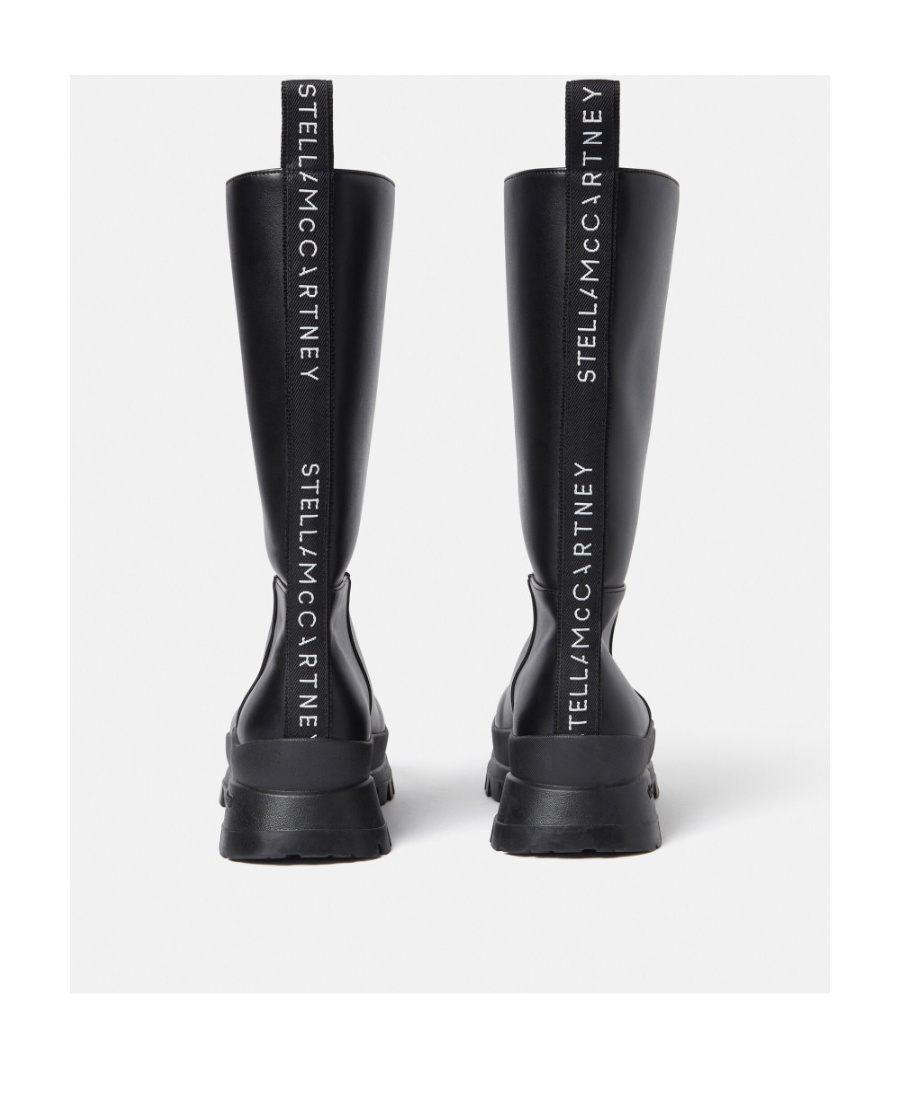Stella Mccartney 50mm Trace Alter Faux Leather Boots In Black