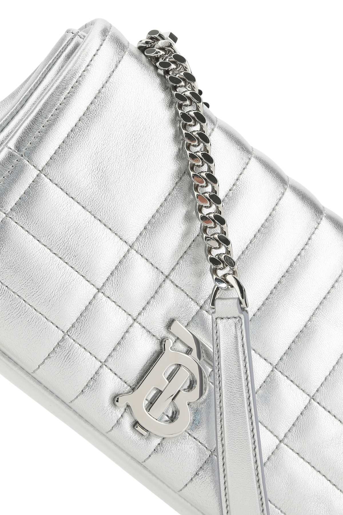 Burberry Mini Lola Crossbody Bag In White