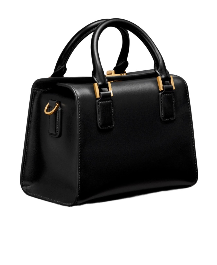 Dior Boston Small Shoulder Bag In Black