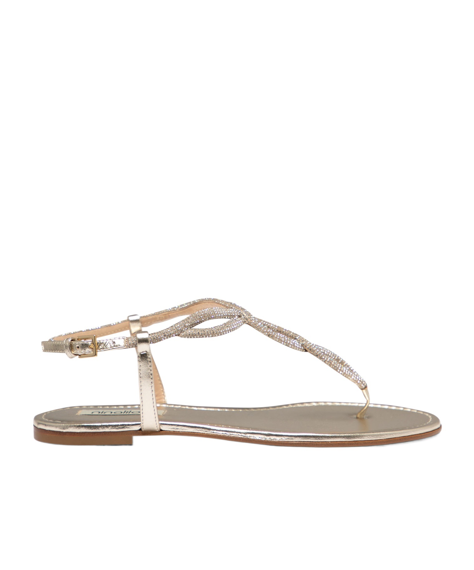 Shop Ninalilou Elisa 111 Sandals In Nude