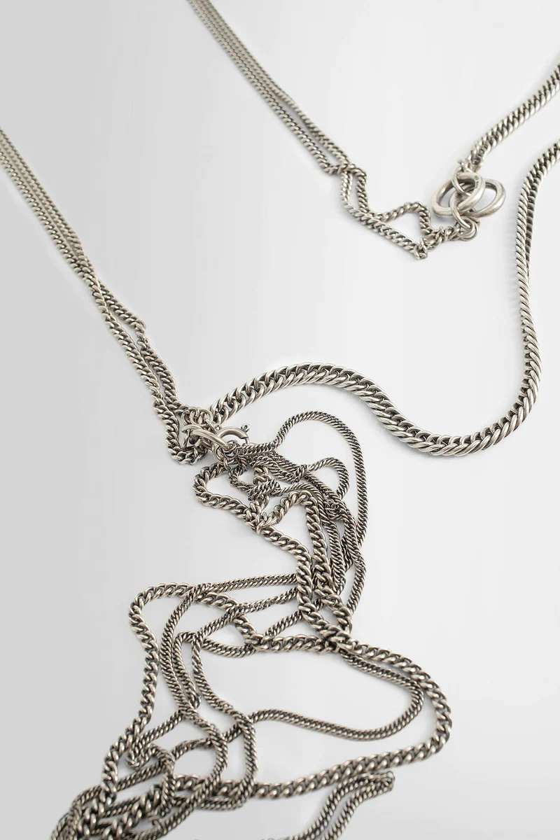 Ann Demeulemeester Clasp Bracelet In Gray